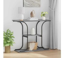 Konsoles Galds Ar Plauktu Pelēks Sonoma 101 X 35 X 80,5 Cm Vidaxl 8721288624475