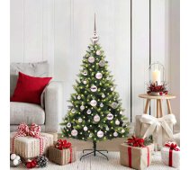 Mākslīgā Izliektā Ziemassvētku Egle Ar 150 Led Gaismām 120 Cm Vidaxl 8721288989352