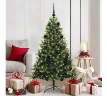 Mākslīgā Izliektā Ziemassvētku Egle Ar 150 Led Gaismām 150 Cm Vidaxl 8721288989437
