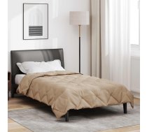 Pilnas Gada Sega Pelēkbrūna 200 X 135 Cm Mikrošķiedra Vidaxl 8721364404465
