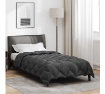 Ziemas Gultas Sega Antracīts 200 X 135 Cm Mikrošķiedra Vidaxl 8721364405189