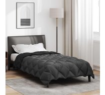 Ziemas Gultas Sega Melns Un Anthracite 200 X 135 Cm Vidaxl 8721364405905