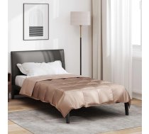 Pilnas Gada Sega Zelts 200 X 135 Cm Satīns Un Mikrošķiedra Vidaxl 8721364406742