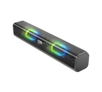 hoco BS49 Bluetooth 5.1 Dazzling Sound Desktop Wireless Speaker(Black)