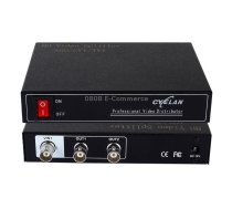 Coaxial AHD / CVI / TVI 1 into 2 Video Signal Splitter