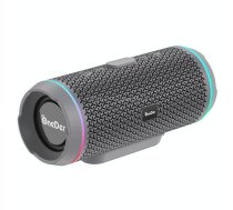 Oneder V10 Bluetooth 5.0 Color Dual LED lights, TWS Connection Function, 10W Stereo CD Quality，Support TF Card & USB Drive & AUX & FM(Grey)
