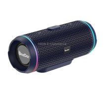 Oneder V10 Bluetooth 5.0 Color Dual LED lights, TWS Connection Function, 10W Stereo CD Quality，Support TF Card & USB Drive & AUX & FM(Blue)