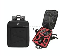 For DJI FPV Drone Shoulder Bag Waterproof Wear-resistant Oxford Fabric Storage Bag(Black)