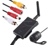 903S WiFi HD Video Transmitter for Car, with Mini Butterfly Type Rear View Camera(Black)