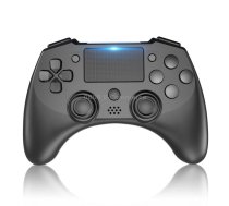 398 Bluetooth 5.0 Wireless Game Controller for PS4 / PC / Android(Black)