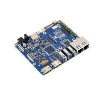 Waveshare Compute Module Dual Gigabit Ethernet Base Board for Raspberry Pi CM4