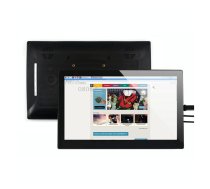 WAVESHARE 13.3inch HDMI LCD (H) Capacitive Touch Screen LCD with Toughened Glass Cover, Supports Multi mini-PCs, Multi Systems