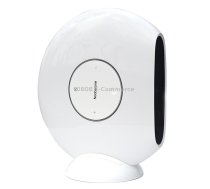 1000W Winter Mini Electric Fan Heater Desktop Household Radiator Energy Saving, EU Plug(White)