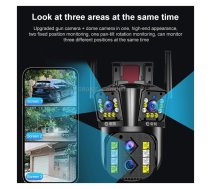 DF-3HBJ 8MP HD IP66 Waterproof Outdoor WiFi IP Camera Support Dual Light Night Vision, Plug:EU Plug