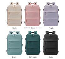 Outdoor Travel Large Capacity Shoulders Bag Laptop Backpack(Pink)