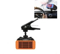 24V Multifunctional Heater For Car 360 Degree Rotating Car Heater, Style:Clip Model