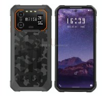 IIIF150 B2, IP68/69K / MIL-STD-810H, Side Fingerprint, Night Vision, 6.5 inch Android 13 UMS9230 Octa Core, Network: 4G, NFC, OTG 6GB+256GB(Black Orange)