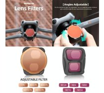 For DJI Air 3 Sunnylife Camera Lens Filter, Filter:6 in 1 MCUV CPL ND4 ND8 ND16 ND32