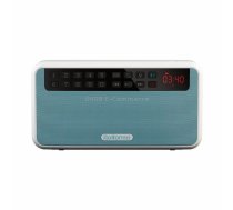 Rolton E500 Bluetooth Speaker 2.1-Channel Built-In Microphone Supports FM Radio(Blue)