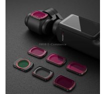 For DJI OSMO Pocket 3 STARTRC 6 in 1 ND8 + ND16 + ND32 + ND64 + ND256 + CPL Lens Filter Set