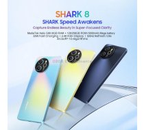 Blackview SHARK 8, 8GB+256GB, Fingerprint Identification, 6.78 inch Android 13 MTK6789 Helio G99 Octa Core up to 2.2GHz, Network: 4G, OTG(Moonlight Grey)