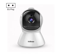 SriHome SH025 2.0 Million Pixels 1080P HD AI Auto-tracking IP Camera, Support Two Way Audio / Motion Tracking / Humanoid Detection / Night Vision / TF Card, EU Plug