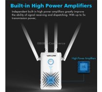 WAVLINK WN579X3 With 5dBi Antennas AC1200 Wireless Router 2.4G / 5G Dual Band WiFi Repeater, Plug:EU Plug
