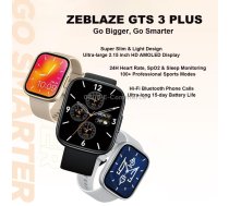 Zeblaze GTS 3 Plus 2.15 inch IP68 Waterproof Fitness Smart Watch(Starlight Silver)