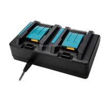 For Makita DC18RC 14.4-18V Lithium Battery Dual Charger, Specification: EU Plug