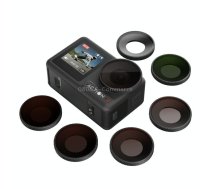 For DJI Osmo Action 4 AMagisn Waterproof Filter Sports Camera Accessories, Style: ND8+ND16+ND32+ND64