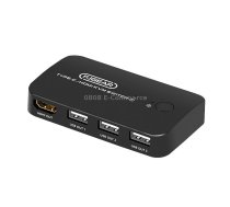 FJGEAR FJ-TYH201 Type-C / HDMI KVM Switch With Desktop Controller