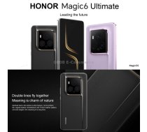 Honor Magic6 Ultimate, 16GB+512GB , 6.8 inch Magic OS 8.0 Snapdragon 8 Gen 3 Octa Core up to 3.3GHz, Network: 5G, OTG, NFC, Support Google Play(Black)