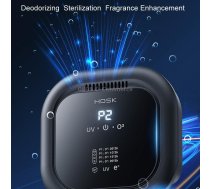 HOSK XT-01 UV Pet Air Purifier Household Deodorant Ozone Generator, Size: USB Plug(Black)