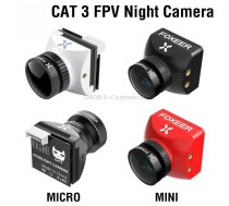 Foxeer Cat 3 Mini Black FPV Night Camera 1200TVL Starlight 0.00001Lux Camera For RC FPV Racing Drone