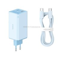 Baseus GaN6 Pro 100W 2 x USB-C / Type-C + 2 x USB Fast Charger, EU Plug(Blue)