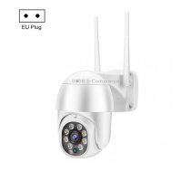 QX43-2 1080P 2.0MP Lens IP66 Waterproof PTZ Rotating WIFI Camera, Support Infrared Night Vision & Two-way Voice Intercom & Motion Detection & 128GB TF Card, EU Plug