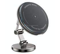 Yesido C306 15W Car Magnetic Wireless Charging Holder(Black)