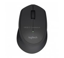 Logitech M280 2.4GHz 3-keys 1000DPI Wireless Optical Mouse, Wireless Range: 10m(Black)