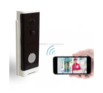 M200A 1080P WiFi Intelligent Round Button Video Doorbell, Support Infrared Motion Detection & Adaptive Rate & Two-way Intercom & Remote / PIR Wakeup(White)