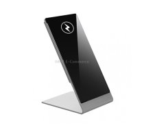 Y13 15W Magnetic Wireless Mobile Phone Holder Charger for iPhone(Silver)