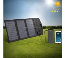 ALLPOWERS Solar Battery Charger Portable 5V 15W Dual USB+ Type-C Portable Solar Panel Charger Outdoors Foldable Solar Panel