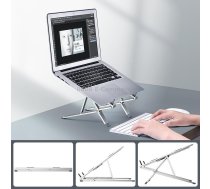 Oatsbasf Z02 Laptop Increasing Cooling Bracket Aluminum Alloy Desktop Adjustable Bracket(Silver)