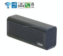 YM-308 Portable Rechargeable NFC Bluetooth Speaker, Support TF Card(Black)