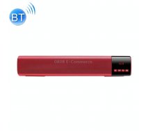 TOPROAD High Power 10W HIFI Portable Wireless Bluetooth Speaker Stereo Soundbar TF FM USB Subwoofer Column for Computer TV Phone(Red)