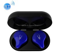 SABBAT X12PRO Mini Bluetooth 5.0 In-Ear Stereo Earphone with Charging Box, For iPad, iPhone, Galaxy, Huawei, Xiaomi, LG, HTC and Other Smart Phones(Blue Dome)
