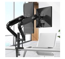 KALOC Computer Monitor Desktop Double Screen Air Pressure Lifting Bracket