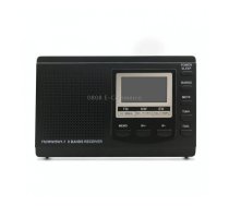 HRD-310 Portable FM AM SW Full Band Digital Demodulation Radio (Black)