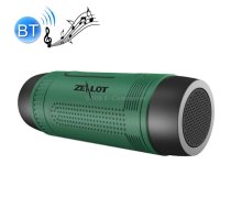 Zealot S1 Multifunctional Outdoor Waterproof Bluetooth Speaker, 4000mAh Battery, For iPhone, Galaxy, Sony, Lenovo, HTC, Huawei, Google, LG, Xiaomi, other Smartphones(Green)