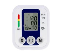 ZK-B02 Automatic Digital Upper Arm Blood Pressure Monitor Sphygmomanometer Pressure Gauge Heart Beat Rate Meter Tonometer Pulsometer