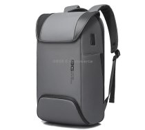 BANGE Men Anti-Theft Backpack Waterproof Large-Capacity Backpack Computer Bag(Gray)